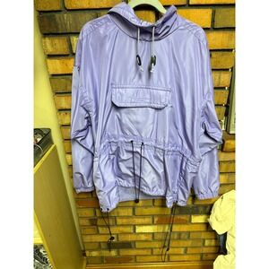 Vintage Women's Mistral Purple Anorak Windbreaker Pullover Jacket